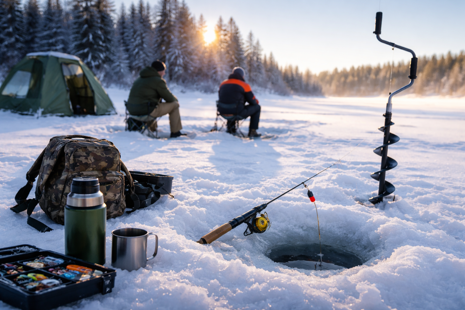  ReelVenturejag  : una plataforma de pesca de invierno